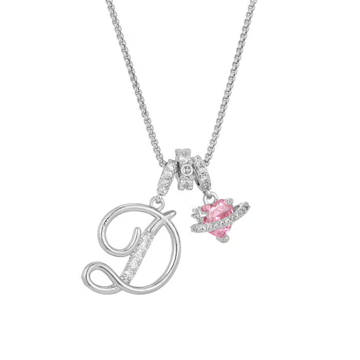 Colliers pendentifs 3 rangs avec initiales A-Z | Personnalisés et élégants