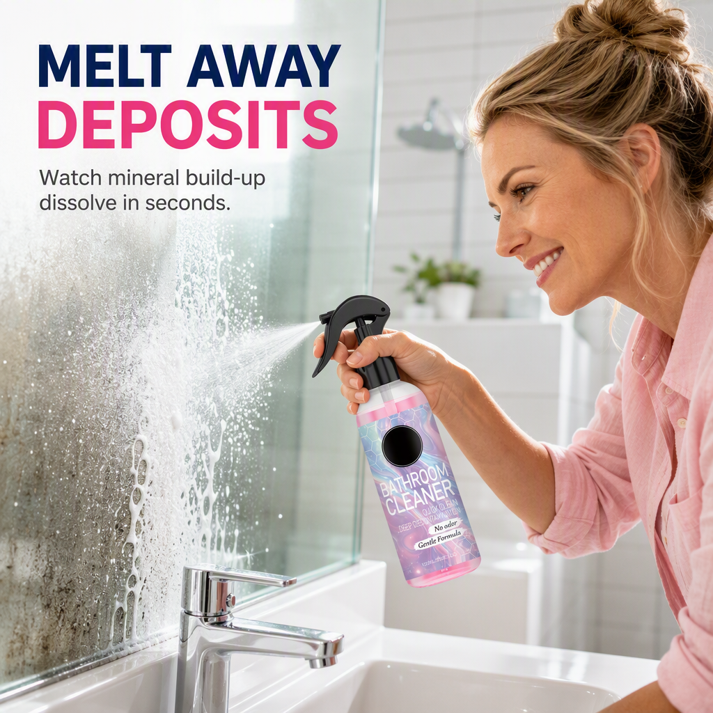 Nettoyant multi-surfaces salle de bain contre les moisissures et le calcaire