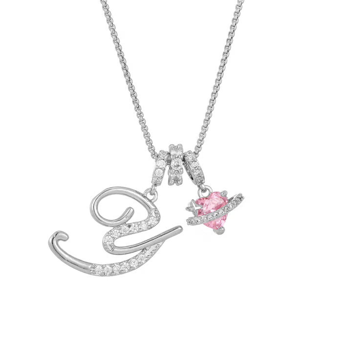 Colliers pendentifs 3 rangs avec initiales A-Z | Personnalisés et élégants