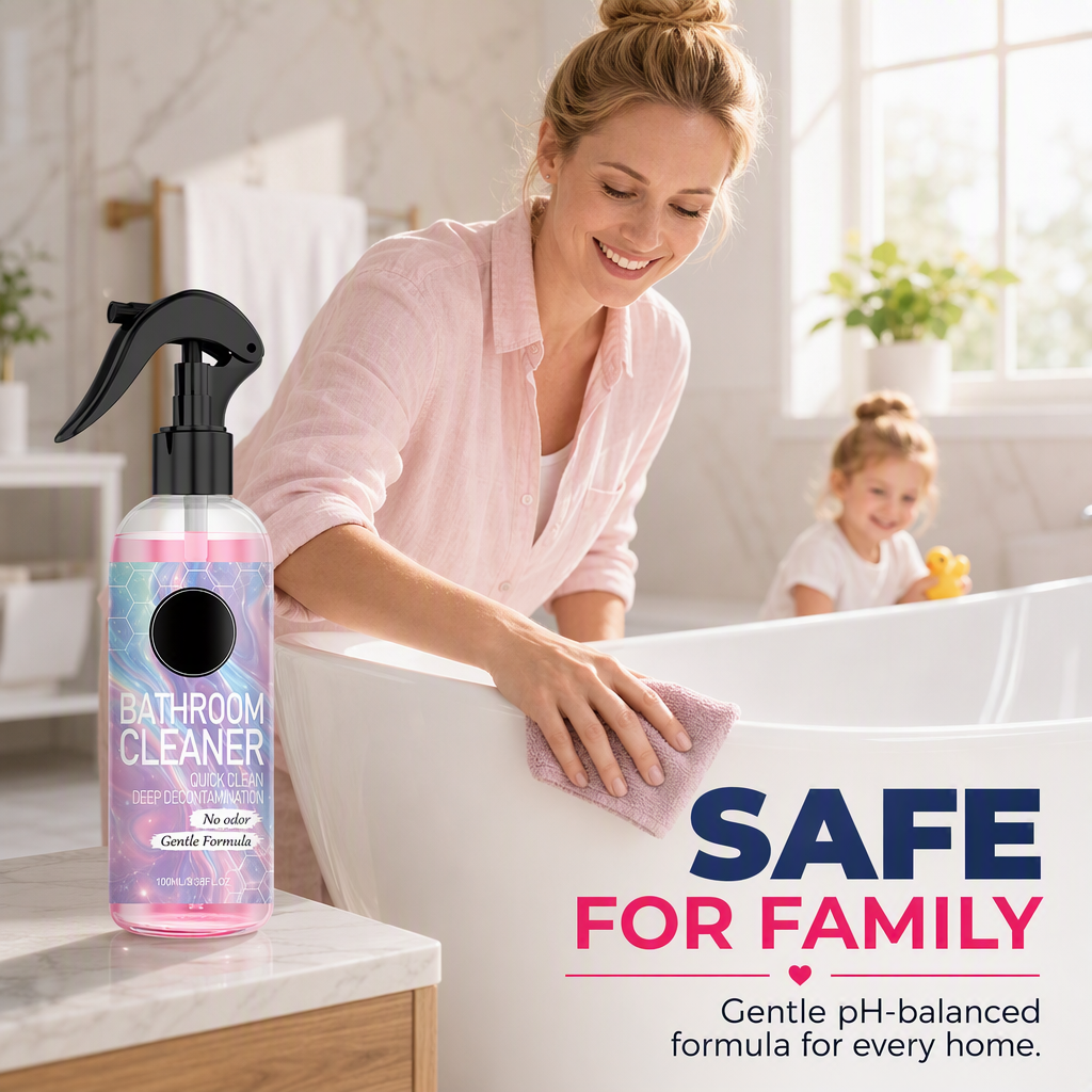 Nettoyant multi-surfaces salle de bain contre les moisissures et le calcaire