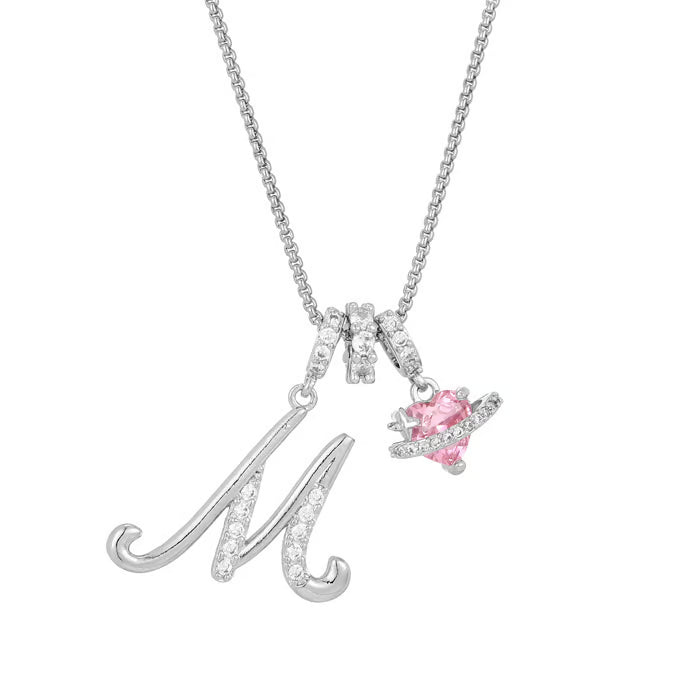 Colliers pendentifs 3 rangs avec initiales A-Z | Personnalisés et élégants