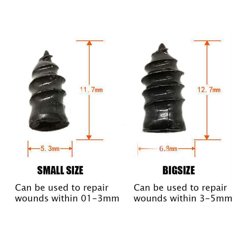 Clou de réparation pour pneu tubeless