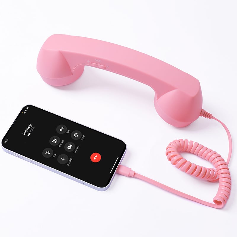 Combiné téléphonique vintage rétro Le cadeau de Noël le plus original ! Parfait pour les mélomanes