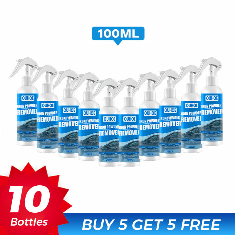 Spray Antirouille Multi-Usages – La rouille est partie, le métal comme neuf ! Dissout la rouille au contact – roues, outils, chaînes, et plus encore.