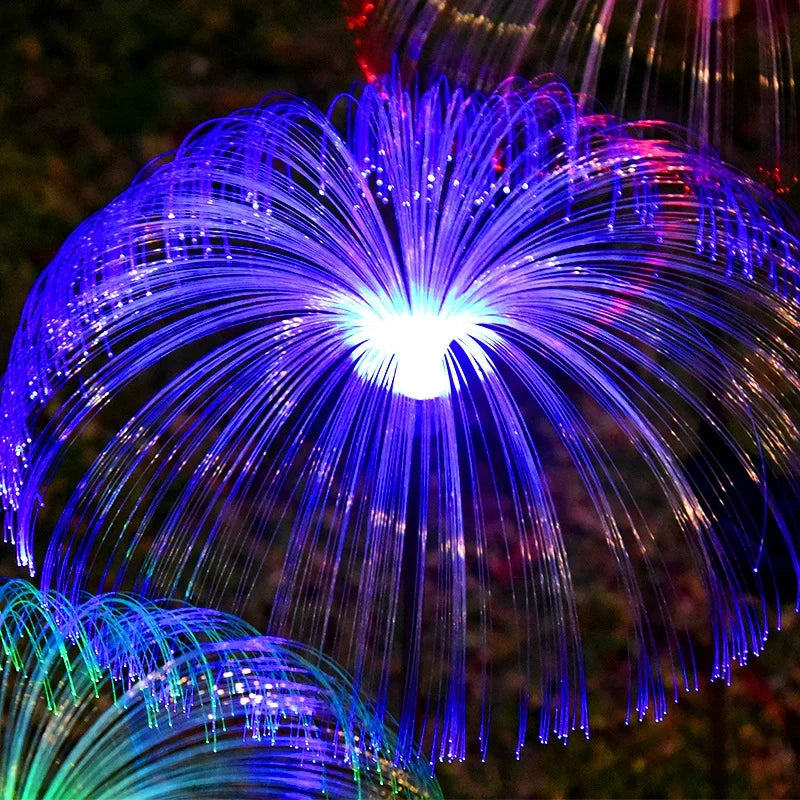 Lampe de jardin solaire – Lampe méduse à couleurs changeantes
