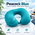 Oreiller de voyage gonflable portable
