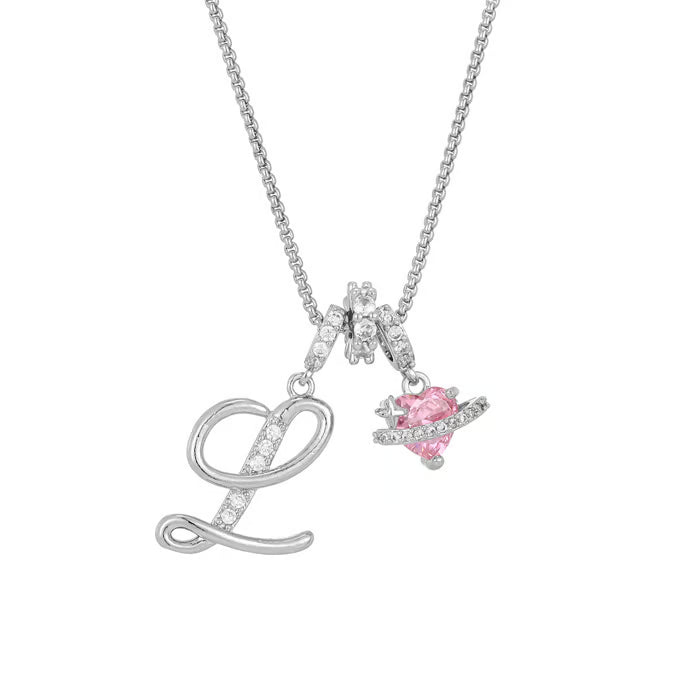 Colliers pendentifs 3 rangs avec initiales A-Z | Personnalisés et élégants