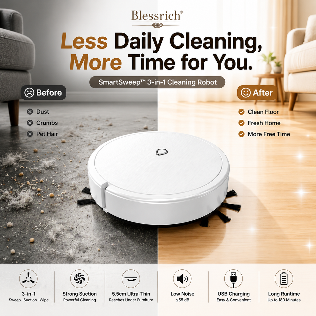 Robot aspirateur 3-en-1 SmartSweepMC