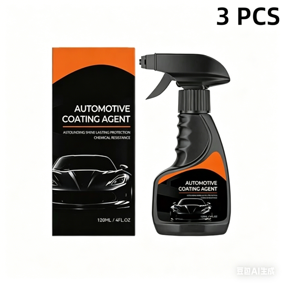 Spray de revêtement hydrophobe pour voiture pour une brillance durable !
