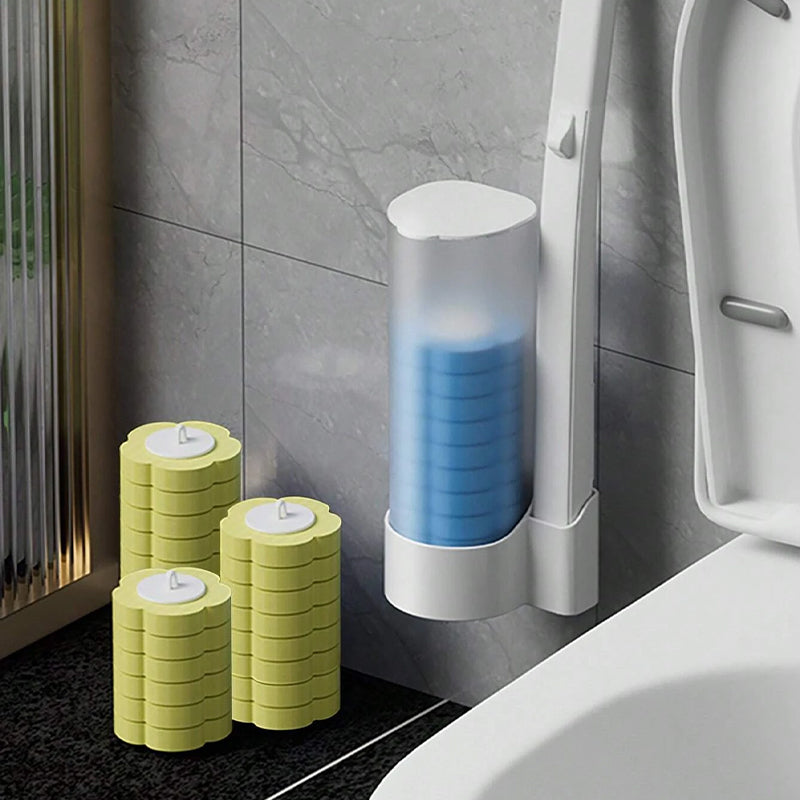 Système de nettoyage de toilettes jetable – Nettoyage hygiénique en un clic, sans résidus, facile à utiliser et jetable