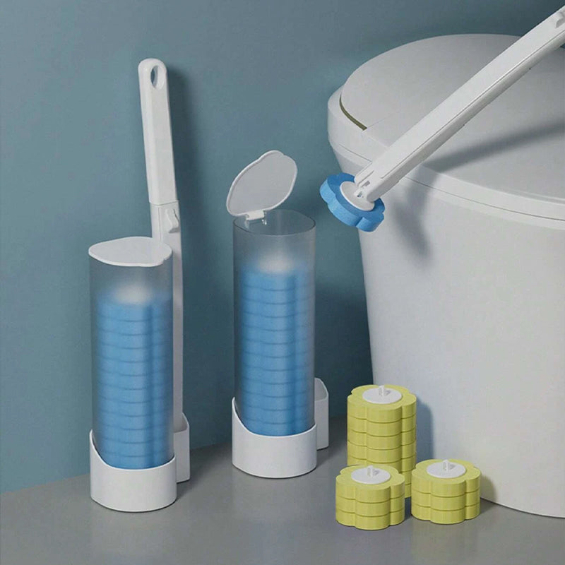 Système de nettoyage de toilettes jetable – Nettoyage hygiénique en un clic, sans résidus, facile à utiliser et jetable