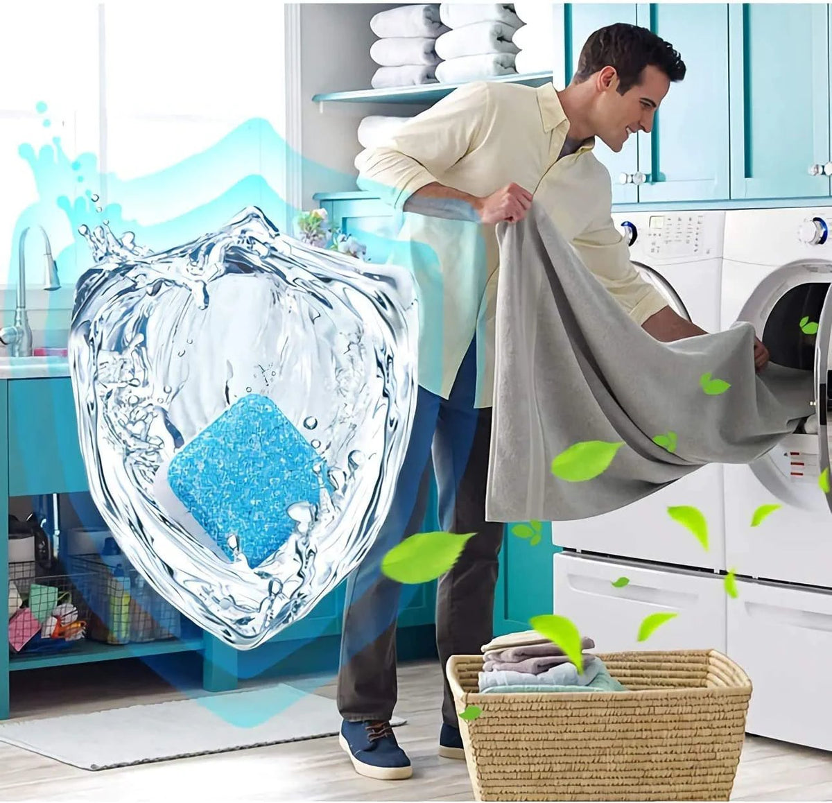 Jusqu'à épuisement des stocks 37 % de réduction ! Tablettes de nettoyage en profondeur pour lave-linge