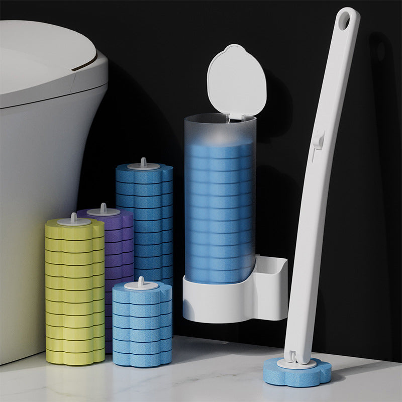 Système de nettoyage de toilettes jetable – Nettoyage hygiénique en un clic, sans résidus, facile à utiliser et jetable