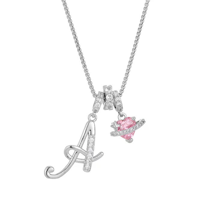 Colliers pendentifs 3 rangs avec initiales A-Z | Personnalisés et élégants