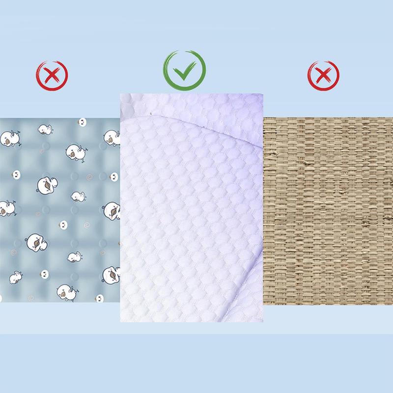 Tapis de refroidissement pour animaux de compagnie - Tapis de couchage d'été en soie glacée pour chiens et chats, couverture rafraîchissante aux couleurs dégradées, coussin de couchage doux et respirant pour sols intérieurs
