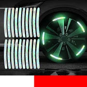 Autocollants réfléchissants pour jantes – Sécurité et style réunis. Visibles de jour comme de nuit – Homologués pour un usage routier.