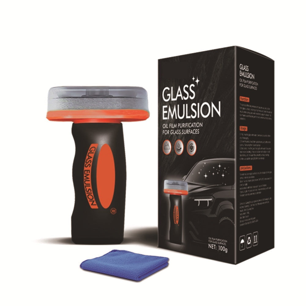Nettoyant éliminateur de film gras pour vitres latérales de voiture