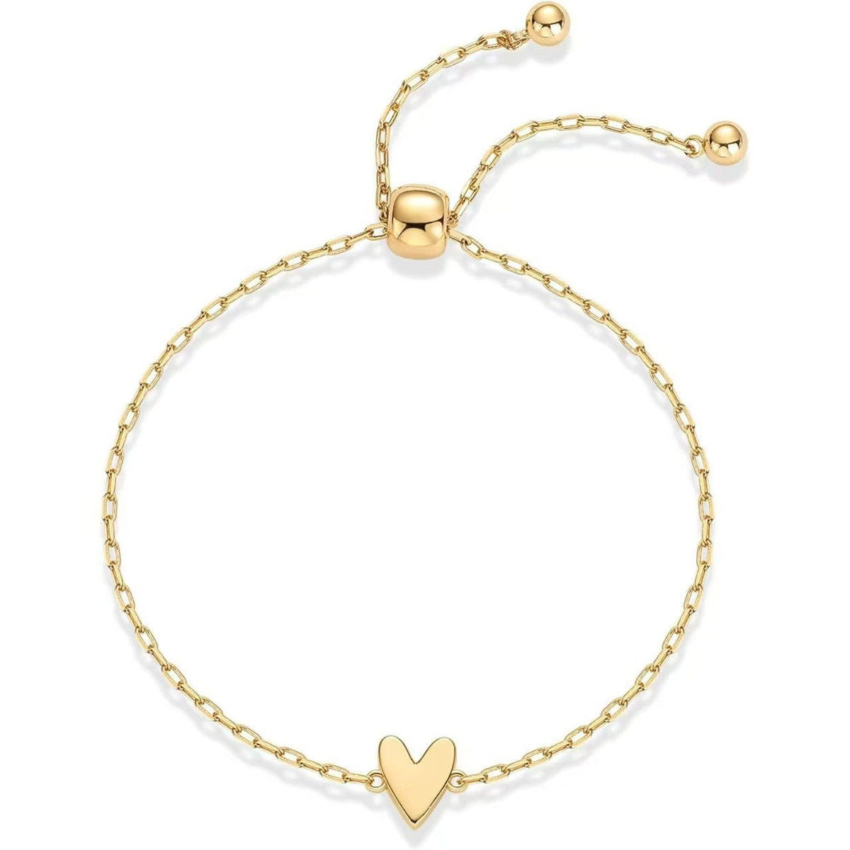 Ensemble de bracelets à breloques cœur assortis
