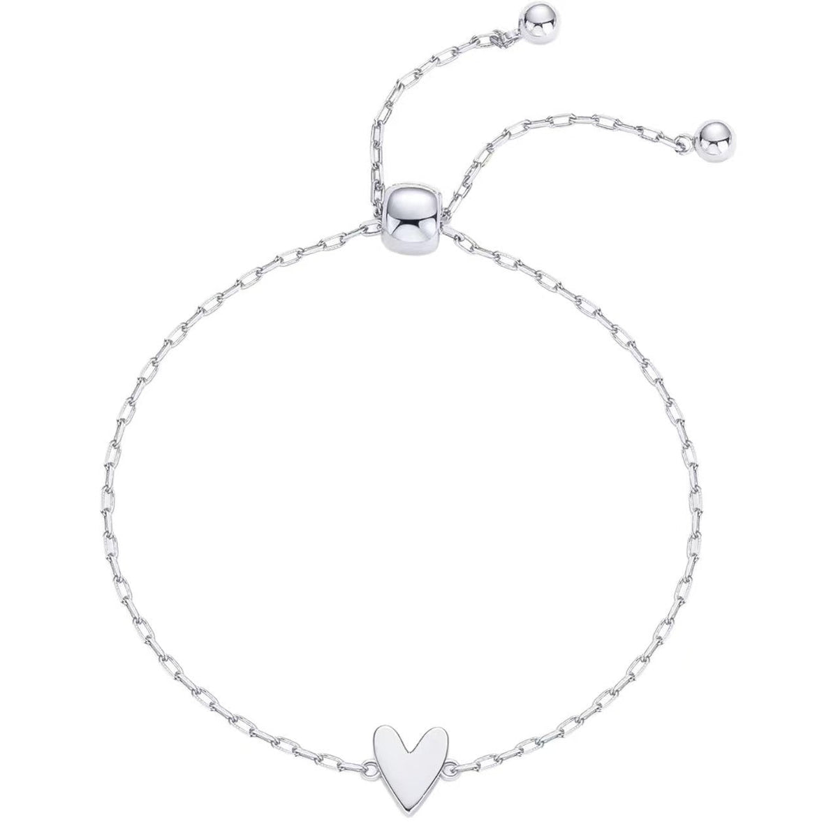 Ensemble de bracelets à breloques cœur assortis
