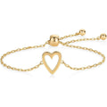 Ensemble de bracelets à breloques cœur assortis
