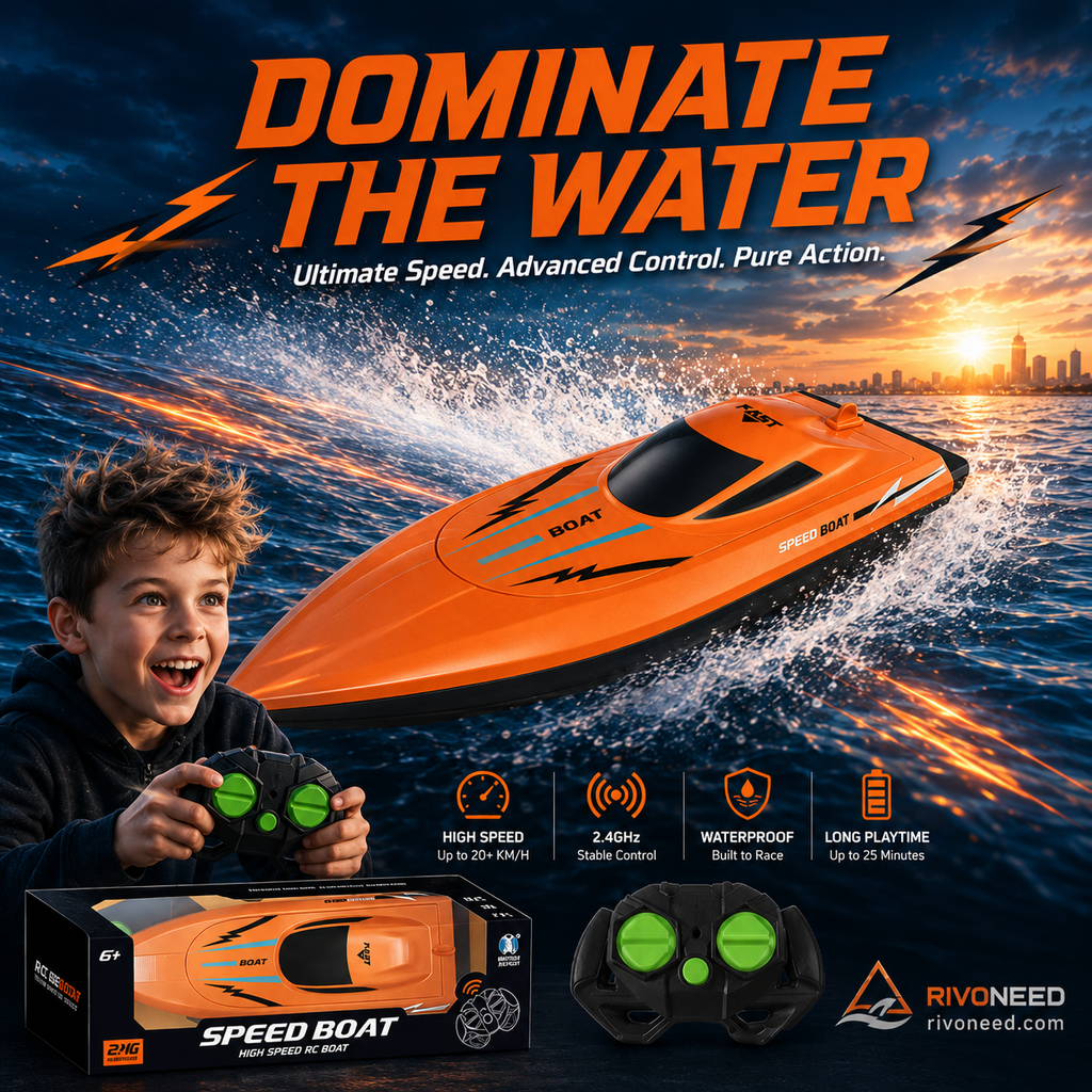 Ressentez la vitesse sur l'eau – Bateau RC bimoteur aux performances extrêmes
