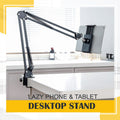 Support de bureau paresseux pour téléphone et tablette