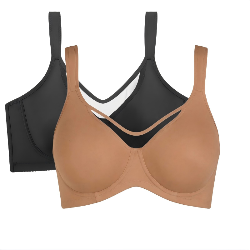 Soutien-gorge grande taille élégant et transparent à couvrance totale pour femme