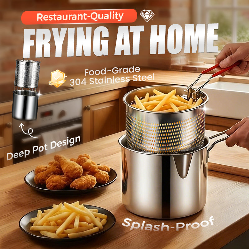 Friteuse multifonction en acier inoxydable 304