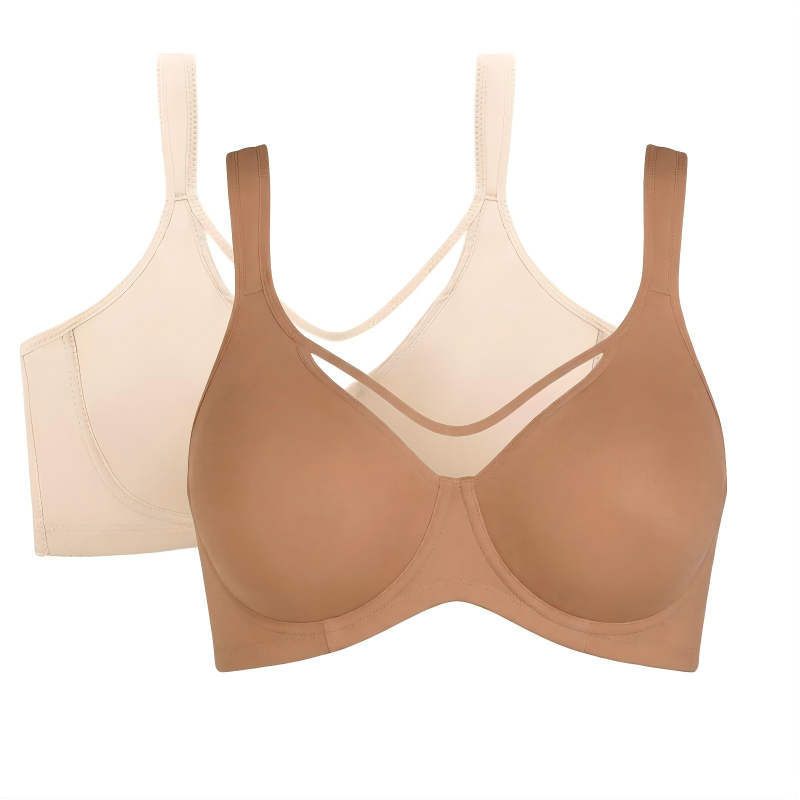 Soutien-gorge grande taille élégant et transparent à couvrance totale pour femme