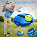 KIT Tennis Trainer – Outil d'auto-apprentissage, hauteur réglable et base stable – améliore votre swing et votre précision partout