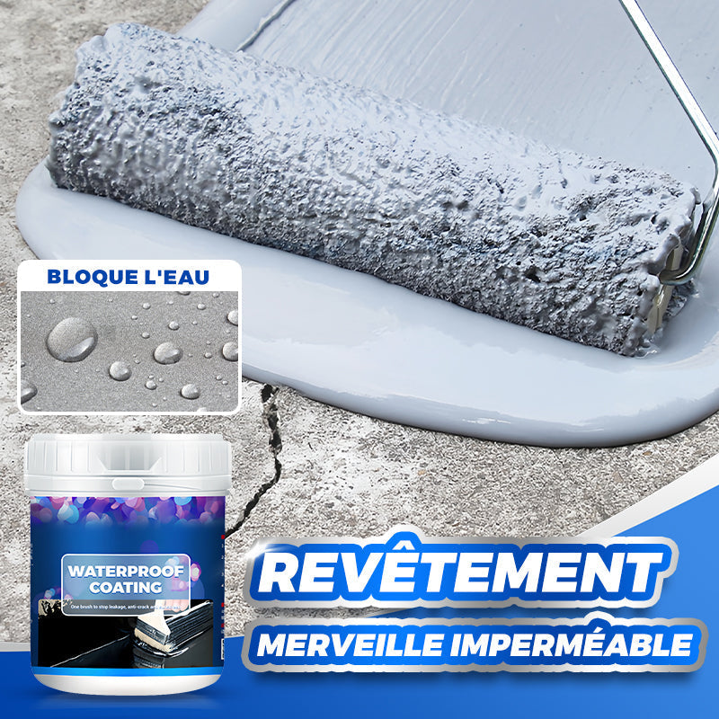 Revêtement polyuréthane multifonctionnel imperméable, protection longue durée, protège chaque recoin de votre espace !