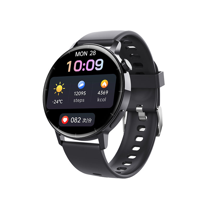 Montre intelligente Bluetooth multifonction avec surveillance complète de la santé 24h/24 et 7j/7