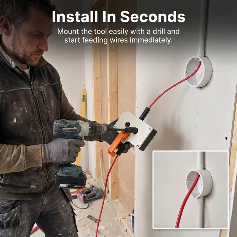 Outil tire-câble efficace – La solution ultime pour un câblage facile