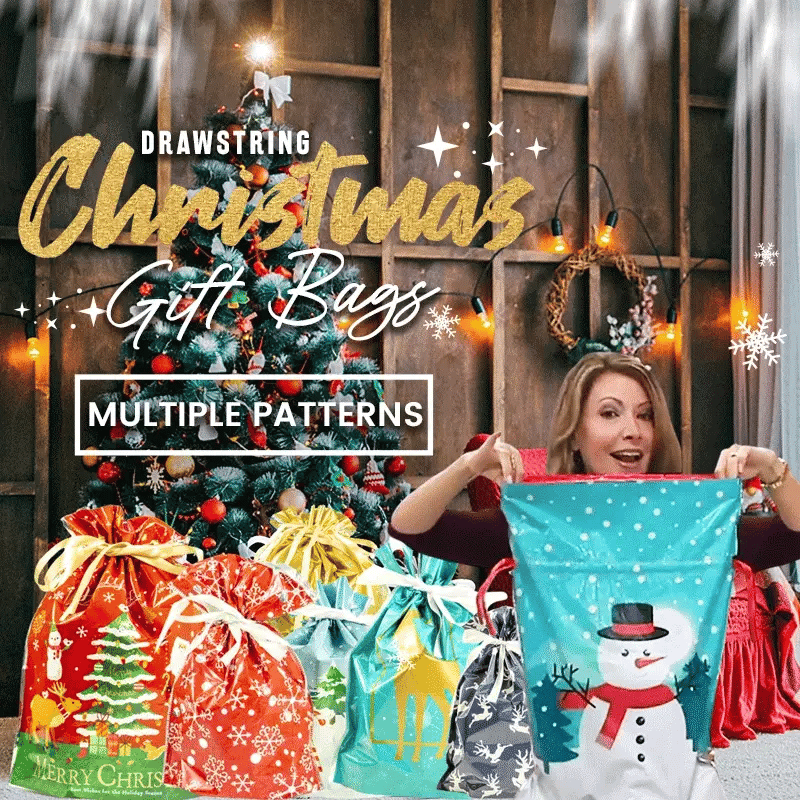 Le meilleur sac cadeau de Noël avec cordon de serrage au monde