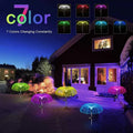 Lampe de jardin solaire – Lampe méduse à couleurs changeantes