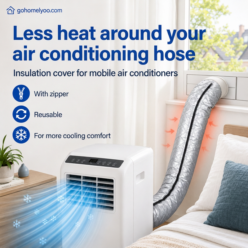 Housse d'isolation pour tuyau de climatisation : un essentiel pour la maison en été