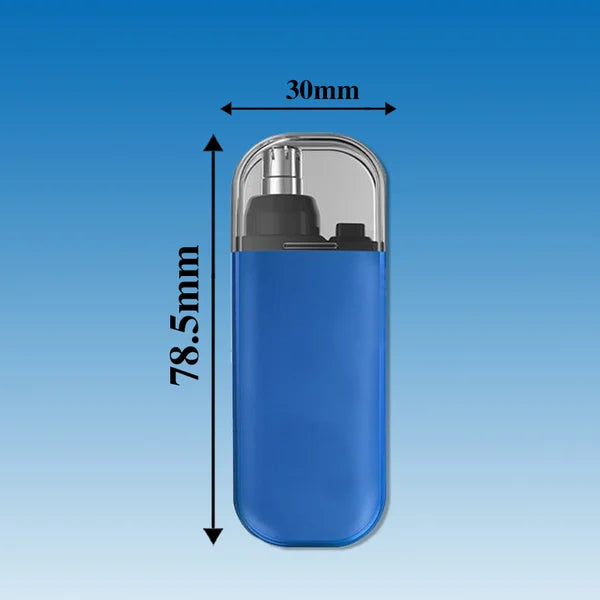 Tondeuse à nez portable rechargeable – Précision indolore, lumière LED intégrée et chargement rapide USB-C – Un accessoire de toilettage essentiel pour homme