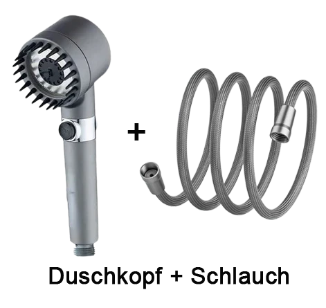 Pommeau de douche de luxe pour le soin de la peau et le massage - 3 modes de jet avec technologie d'économie d'eau pour une expérience de douche revitalisante