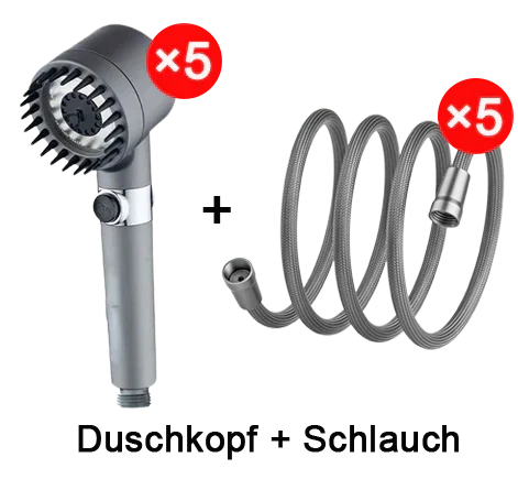 Pommeau de douche de luxe pour le soin de la peau et le massage - 3 modes de jet avec technologie d'économie d'eau pour une expérience de douche revitalisante