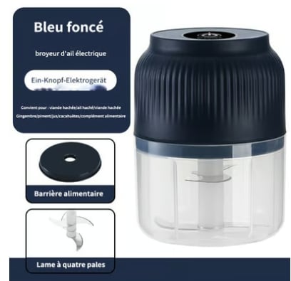 Mini hachoir à ail électrique multifonction sans fil