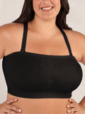 Soutien-gorge bandeau convertible sans bretelles avec confort sans armatures, bande antidérapante et bretelles amovibles
