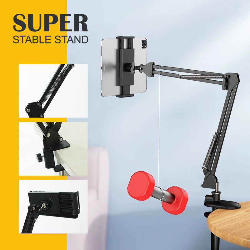 Support de bureau paresseux pour téléphone et tablette