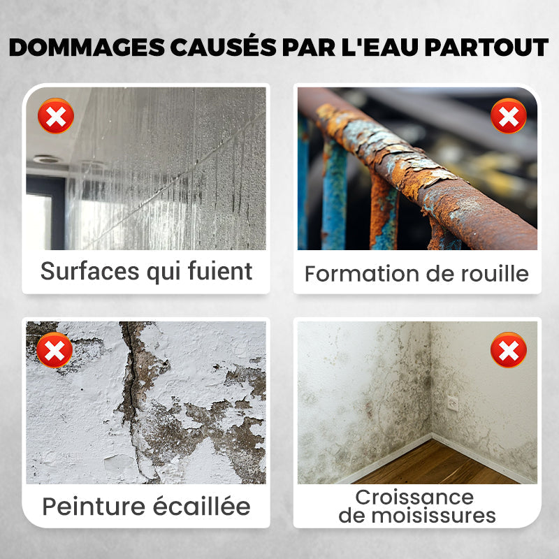 Revêtement polyuréthane multifonctionnel imperméable, protection longue durée, protège chaque recoin de votre espace !