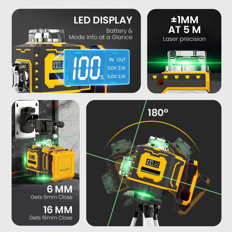 Niveau laser multifonction