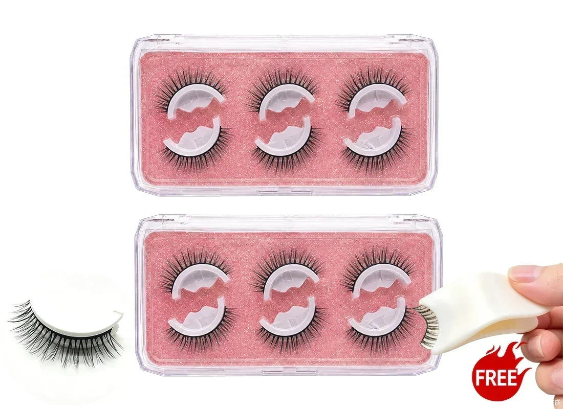 Faux cils autocollants réutilisables