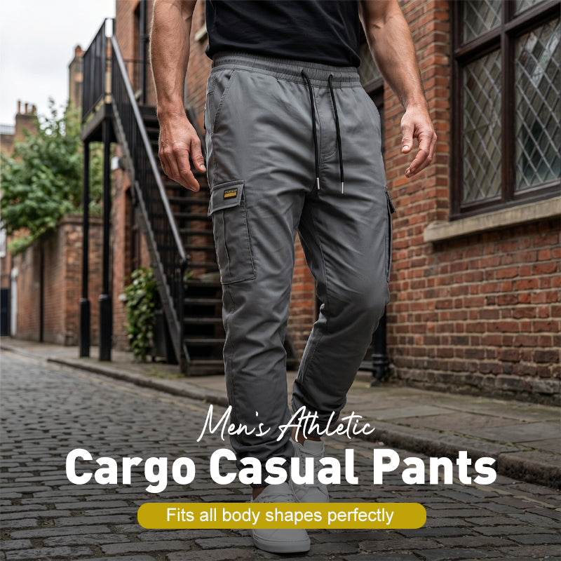 Pantalon Cargo Homme Décontracté – Élégant, Confortable & Ajustable