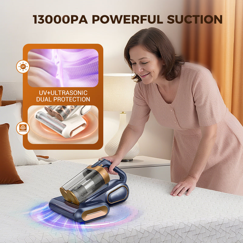 Aspirateur de matelas pour l'élimination des acariens