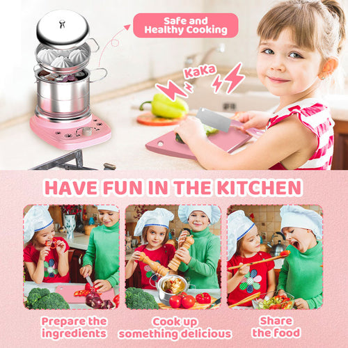 2026 Mini cuisine jouet pour enfants n° 1 – Ensemble de 22 pièces