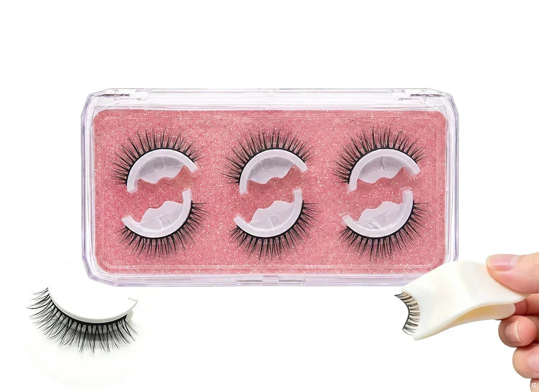 Faux cils autocollants réutilisables