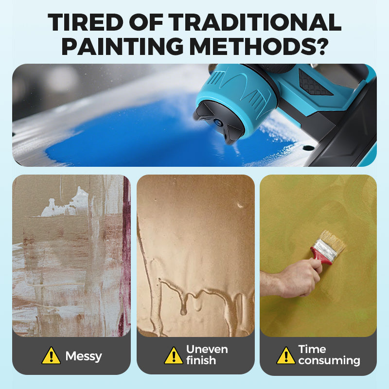 Pistolet à peinture électrique sans fil